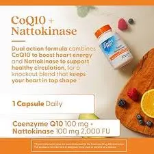 Doctor's Best CoQ10 100 mg + Nattokinase 2,000 FU
